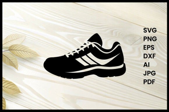 Badminton Shoes Silhouette