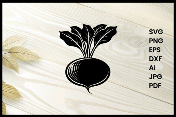 Beet Illustration Silhouette