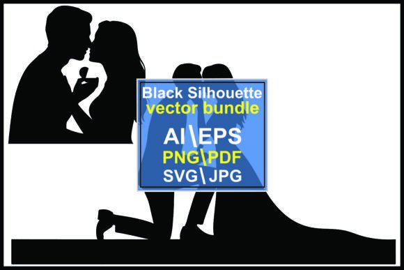 Couple Proposing with Ring Silhouette