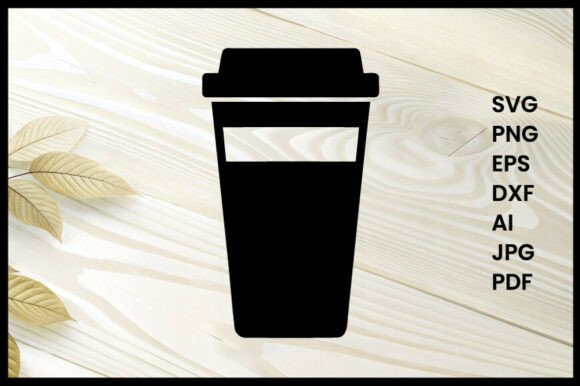 Takeaway Coffee Cup Silhouette