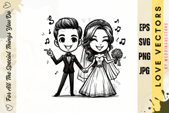 Weddingvectors - 11001342: A Charming Embroidery Design for Real Projects